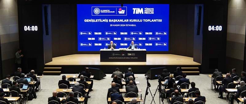 TİM Extended Chairmen Council Held with the Participation of Minister of Industry and Technology Mehmet Fatih Kacır