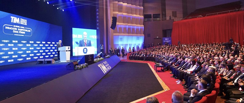 Champions of Export Received Their Awards from President Erdoğan