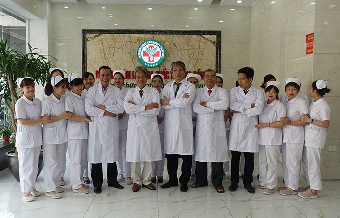Đội ngũ y bác sỹ tại phòng khám đa khoa quốc tế Cộng Đồng